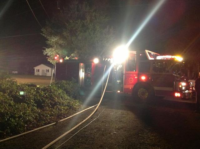 Engine 54 on Windy Lane fire
